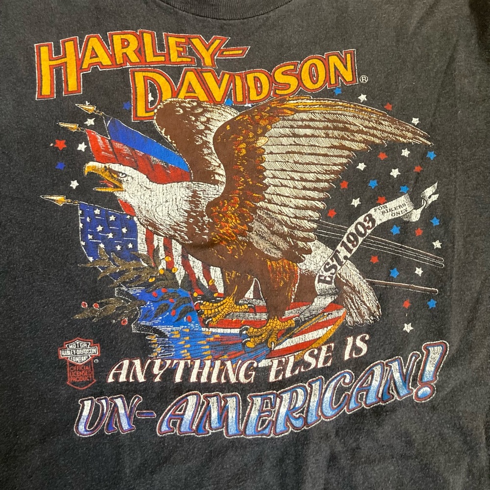 VTG Harley Davidson Single stitch tee size M